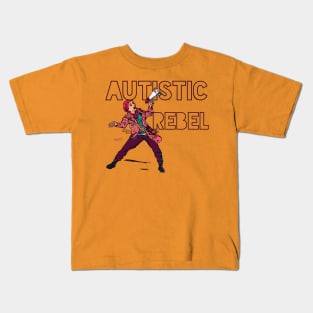 Autistic Rebel Kids T-Shirt